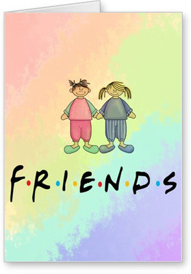 

Lolprint Friendship Day Greeting Card(Multicolor, Pack of 1)