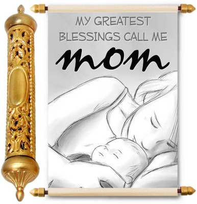 

Lolprint Gold Mothers Day Gift Scroll Greeting Card(Multicolor, Pack of 1)