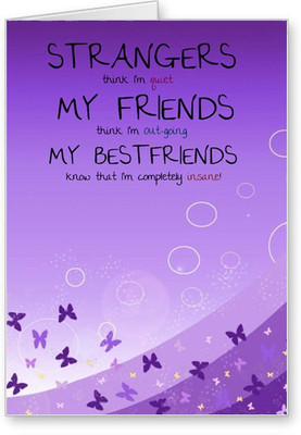 

Lolprint My Bestfriends Friendship Day Greeting Card(Multicolor, Pack of 1)