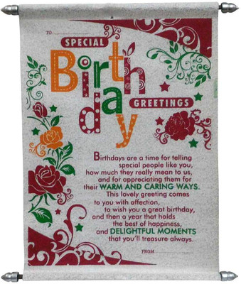 

Saugat Traders Greeting Card(Multicolor, Pack of 1)