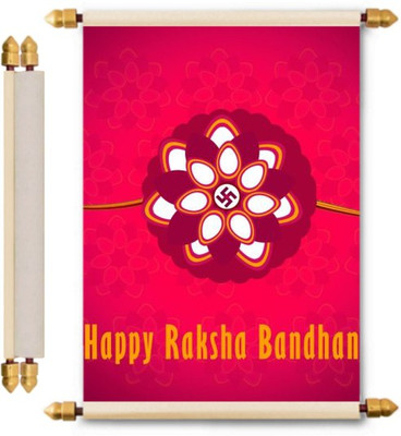 

Lolprint Rakhi Gifts Scroll Greeting Card(Multicolor, Pack of 1)
