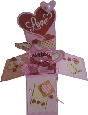 

Toyland love Greeting Card(Pink, Pack of 1)