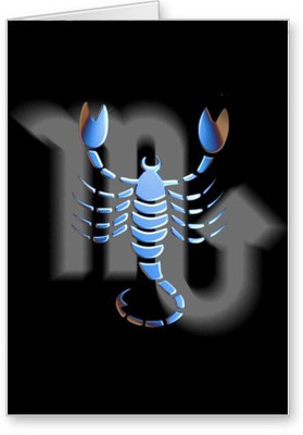 

Lolprint Scorpio Zodiac Sign Greeting Card(Multicolor, Pack of 1)