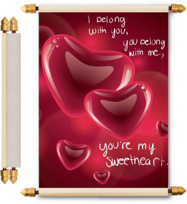

Lolprint Love Scroll Greeting Card(Multicolor, Pack of 1)
