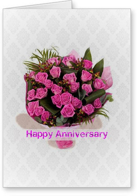 

Lolprint Happy Anniversary Greeting Card(Multicolor, Pack of 1)
