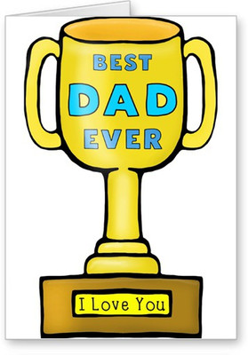

Lolprint Best Dad Ever Greeting Card(Multicolor, Pack of 1)