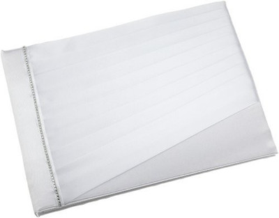 

Wilton Satin Photo Album Invitation Card(White, Pack of 1)