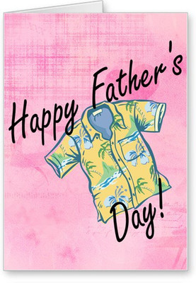 

Lolprint Happy Father'S Day Greeting Card(Multicolor, Pack of 1)