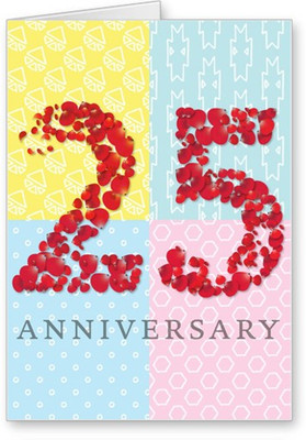 

Lolprint Happy Anniversary Greeting Card(Multicolor, Pack of 1)