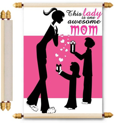 

Lolprint Mothers Day Gifts Scroll Greeting Card(Multicolor, Pack of 1)