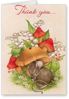 

Lolprint Thank You Greeting Card(Multicolor, Pack of 1)
