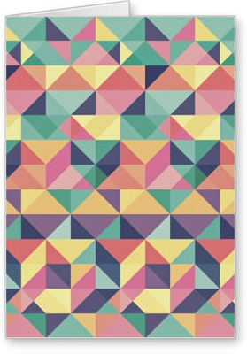 

Lolprint Pattern Greeting Card(Multicolor, Pack of 1)