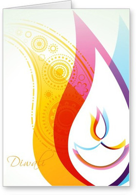 

Lolprint Diwali Greeting Card(Multicolor, Pack of 1)