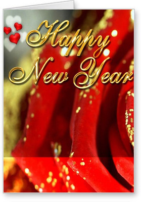

Lolprint New Year Greeting Card(Multicolor, Pack of 1)