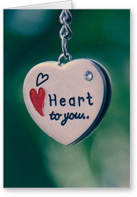 

Lolprint Love Heart to You Greeting Card(Multicolor, Pack of 1)