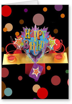 

Lolprint Happy Birthday Greeting Card(Multicolor, Pack of 1)