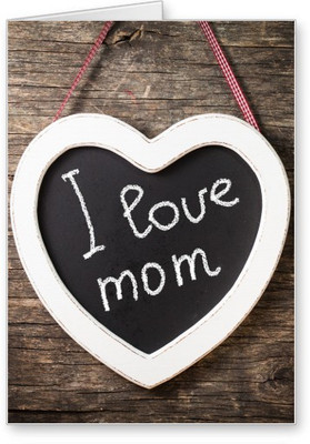 

Lolprint mom LOVE Mothers Day Greeting Card(Multicolor, Pack of 1)