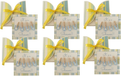 

Crack of Dawn Crafts Invitation Card(Blue, Pack of 6)