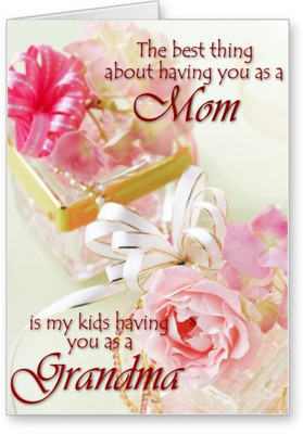 

Lolprint MOM Grandma Mothers Day Greeting Card(Multicolor, Pack of 1)