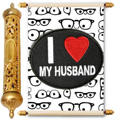 

Lolprint Gold Love Scroll Greeting Card(Multicolor, Pack of 1)