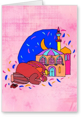 

Lolprint Ramzan Greeting Card(Multicolor, Pack of 1)