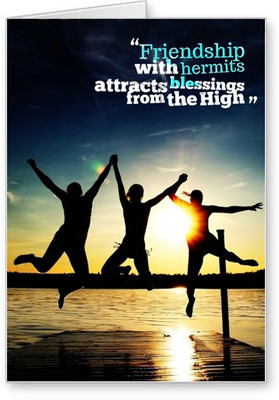 

Lolprint Quotes Friendship Day Greeting Card(Multicolor, Pack of 1)