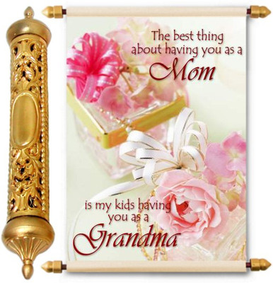 

Lolprint Gold Mothers Day Gift Scroll Greeting Card(Multicolor, Pack of 1)