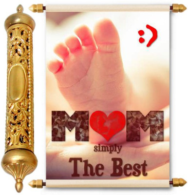 

Lolprint Gold Mothers Day Gift Scroll Greeting Card(Multicolor, Pack of 1)