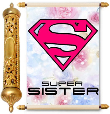 

Lolprint Gold Rakhi Gift Scroll Greeting Card(Multicolor, Pack of 1)