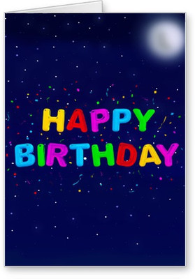 

Lolprint Happy Birthday Greeting Card(Multicolor, Pack of 1)