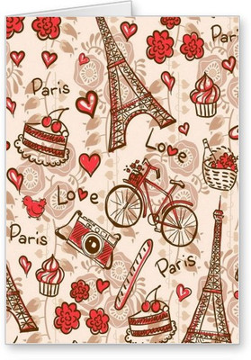 

Lolprint Pattern Greeting Card(Multicolor, Pack of 1)