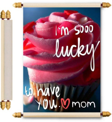 

Lolprint Mothers Day Gifts Scroll Greeting Card(Multicolor, Pack of 1)