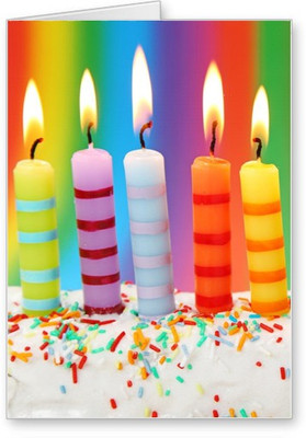 

Lolprint Birthday Candles Greeting Card(Multicolor, Pack of 1)