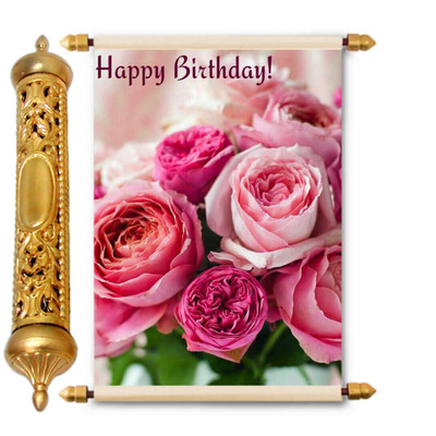 

Lolprint Gold Birthday Gift Scroll Greeting Card(Multicolor, Pack of 1)
