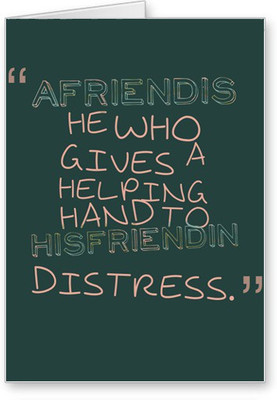 

Lolprint Quotes Friendship Day Greeting Card(Multicolor, Pack of 1)