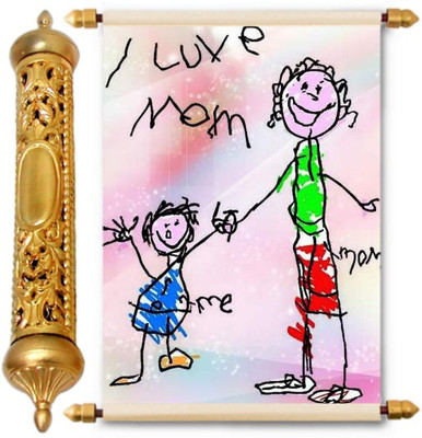 

Lolprint Gold Mothers Day Gift Scroll Greeting Card(Multicolor, Pack of 1)