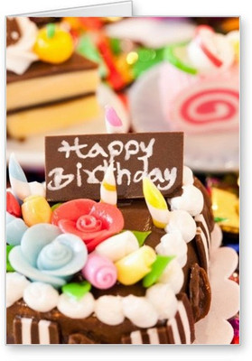 

Lolprint Happy Birthday Greeting Card(Multicolor, Pack of 1)