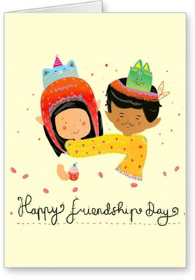 

Lolprint Happy Friendship Day Greeting Card(Multicolor, Pack of 1)
