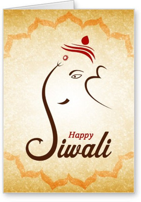 

Lolprint Diwali Greeting Card(Multicolor, Pack of 1)