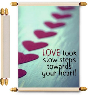 

Lolprint Love Scroll Greeting Card(Multicolor, Pack of 1)