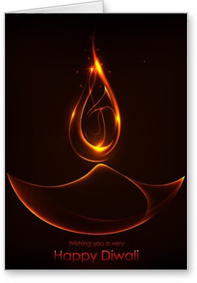 

Lolprint Diwali Greeting Card(Multicolor, Pack of 1)