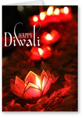 

Lolprint Diwali Greeting Card(Multicolor, Pack of 1)