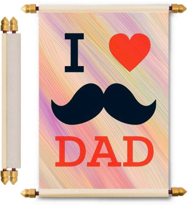 

Lolprint Fathers Day Scroll Greeting Card(Multicolor, Pack of 1)