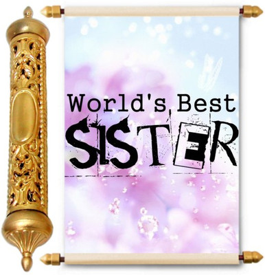 

Lolprint Gold Rakhi Gift Scroll Greeting Card(Multicolor, Pack of 1)