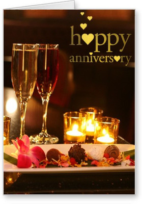 

Lolprint Happy Anniversary Greeting Card(Multicolor, Pack of 1)