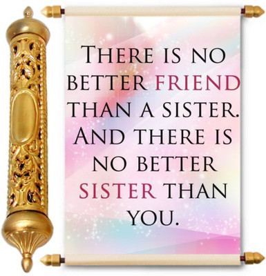 

Lolprint Gold Rakhi Gift Scroll Greeting Card(Multicolor, Pack of 1)