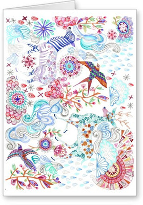 

Lolprint Pattern Greeting Card(Multicolor, Pack of 1)