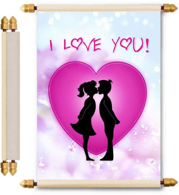 

Lolprint Love Scroll Greeting Card(Multicolor, Pack of 1)