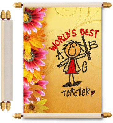 

Lolprint Teachers Day Gifts Scroll Greeting Card(Multicolor, Pack of 1)