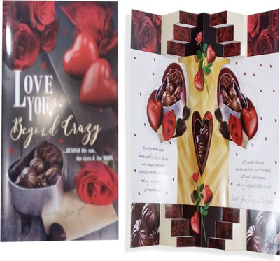 

GOLDEN ROSE Greeting Card(Multicolor, Pack of 1)